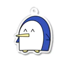 魚の4コマのペンギンのアクリルキーホルダー Acrylic Key Chain