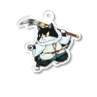 ねこや久鶻堂の突撃!ねこ源氏 : 武蔵坊弁慶 Acrylic Key Chain