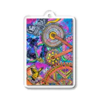 Kokotarot2021の運命の輪 Acrylic Key Chain