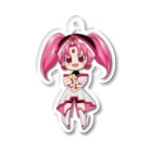 センチメンタルストアのピンクちゃんキーホルダー Acrylic Key Chain