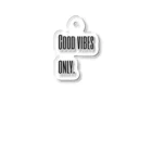 はちおちま！のGood vibes only. Acrylic Key Chain