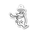 ヨーロッパゴミバコガエル外来種侵略計画の（クリアver）ヨーロッパゴミバコガエルアクキー（幽体） Acrylic Key Chain