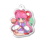 ふくぽぽやのぱおぽぽちゃんとラオちゃん Acrylic Key Chain