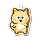 三つ子のきつねこ Shopの三つ子のきつねこ Acrylic Key Chain