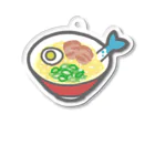 果樹れもね🍋ｲﾗｽﾄﾚｰﾀｰのおさかなラーメン Acrylic Key Chain