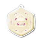 クロフミのまったりショップの吹雪くんのバニラアイス風味チョコ Acrylic Key Chain