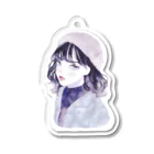 高槻の大人の女性 Acrylic Key Chain