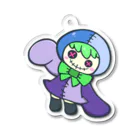 あおつるSUZURIショップのシノちゃん Acrylic Key Chain