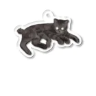 烏帽子 眇眼のおばけねこたきゃく Acrylic Key Chain