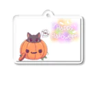 ゆるふわ館長 遥和- はるか -/天泣 白雨の天泣白雨とハッピーハロウィン Acrylic Key Chain