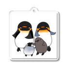 Ackreiのこうていペンギン　おうさまペンギン Acrylic Key Chain