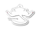 ねこや Ryoko -猫屋 りょうこ-のねこ　へそてん Acrylic Key Chain