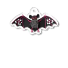 水島ひねの黒蝙蝠 アクリルキーホルダー
