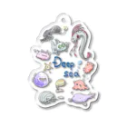 ぺんぎん丸の潜って探そうDEEP SEA Acrylic Key Chain