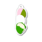 かしわざきのおもち三兄弟 Acrylic Key Chain