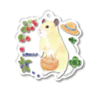 KAMAP ＆ Ricaの【KAMAP】ベリー摘みのキンクマ Acrylic Key Chain