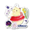 KAMAP ＆ Ricaの【KAMAP】お花とキンクマ Acrylic Key Chain