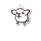 遥ん/犬顔絵　のミニミニビビィちゃんアクキー Acrylic Key Chain