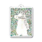 siyouの花とねこ Acrylic Key Chain