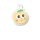 ぷくぷくだんご虫しょっぷのちっこいみかん Acrylic Key Chain