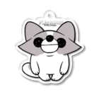 FLAT DOGGIESのBASIC DOGGY Acrylic Key Chain