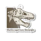 HelicoprionDesign（ヘリコプリオン デザイン）のティラノサウルスアクキー Acrylic Key Chain