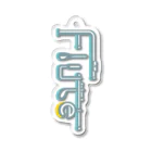 きゃめのフルートロゴ Acrylic Key Chain