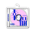 タナカ！の［幸福］CD風文字キーホルダー Acrylic Key Chain