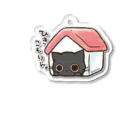 タカオエリのひきこもりん、おはぎさん。 Acrylic Key Chain