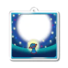 こつめちゃんのおみせの(透過)5センチのプラネタリウム Acrylic Key Chain