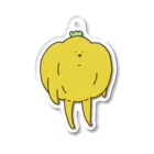 あごうさぎの黄色い野菜 Acrylic Key Chain