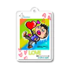 TOMMY★☆ZAWA　ILLUSTRATIONのひとめぼれ。ふたたび。 Acrylic Key Chain