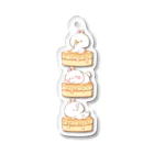 どすこいタローのお店のうさパンケーキ Acrylic Key Chain