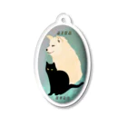 ロジローのAIKA &KURO Acrylic Key Chain