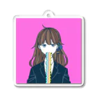 Emma KAWAII CollectionのSuit Emma Rainbow Puke Acrylic Key Chain