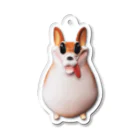 didの凛とした犬（モザイク） Acrylic Key Chain