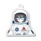 Emma KAWAII CollectionのSpace suit Emma アクリルキーホルダー