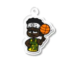 qqqの【Storong basketball playr】 Acrylic Key Chain