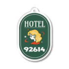 SANNO CREATIONSのHOTEL92614 Acrylic Key Chain