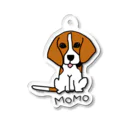 TetoTe&-てとてと-のももちゃんグッズ Acrylic Key Chain