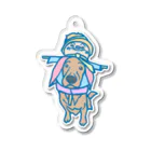 pipippuのかかし犬 Acrylic Key Chain