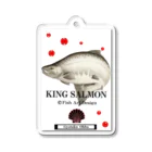 G-HERRINGのキングサーモン（KING SALMON）あらゆる生命たちへ感謝をささげます。 Acrylic Key Chain