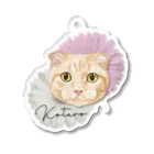 みきぞーん｜保護猫 ミッキー画伯と肉球とおともだちの虎汰郎 Acrylic Key Chain