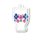 ちゃんがやのレトログラスc Acrylic Key Chain