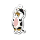 mofusandのねこかぶり（うし） Acrylic Key Chain