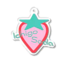 ラムネ屋のichigo soda Acrylic Key Chain