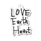 Love Earth Heart project.のLove Earth Heart  Acrylic Key Chain