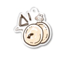 ＊momochy shop＊のシンバルとトライアングルとうさぎ Acrylic Key Chain