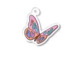 🏝MANARiN🌺のLove Butterfly Acrylic Key Chain