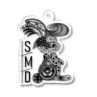 SMD Factoryのメカリーゼントうさぎ アクリルキーホルダー